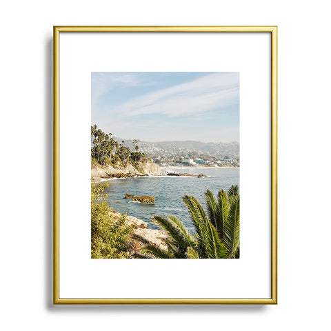 Bree Madden Laguna Beach Metal Framed Art Print