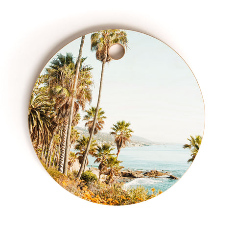 Bree Madden Laguna Summer Cutting Board Round