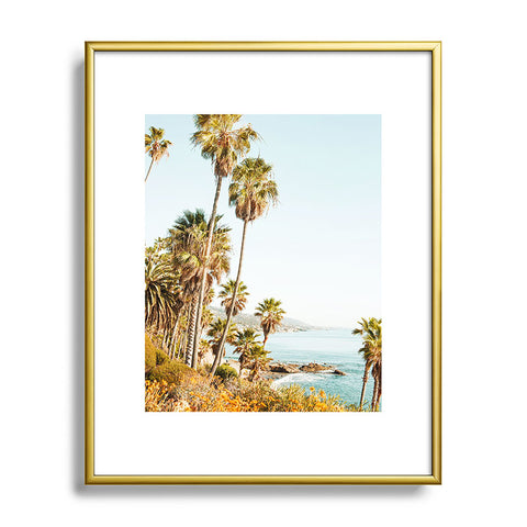 Bree Madden Laguna Summer Metal Framed Art Print