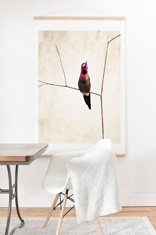 Bree Madden Little Hummingbird Art Print And Hanger