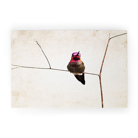 Bree Madden Little Hummingbird Welcome Mat