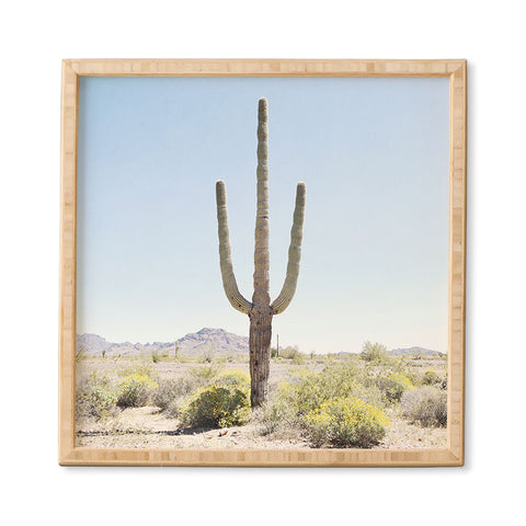 Bree Madden Lone Cactus Framed Wall Art