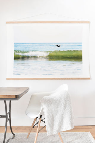 Bree Madden Malibu Ocean Art Print And Hanger