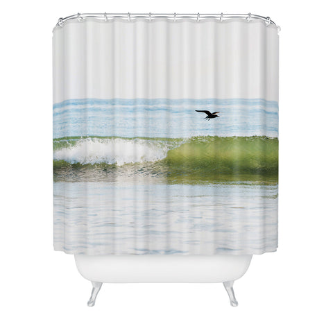 Bree Madden Malibu Ocean Shower Curtain