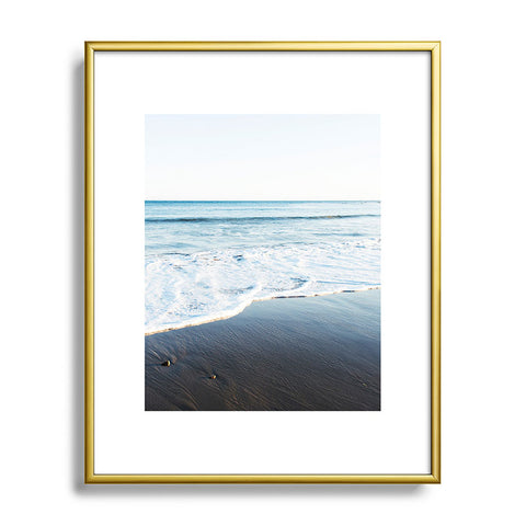 Bree Madden Malibu Shore Metal Framed Art Print
