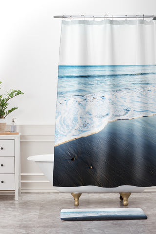 Bree Madden Malibu Shore Shower Curtain And Mat