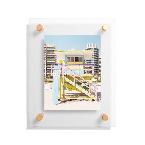 Bree Madden Miami Towers Floating Acrylic Print