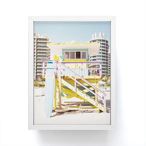 Bree Madden Miami Towers Framed Mini Art Print