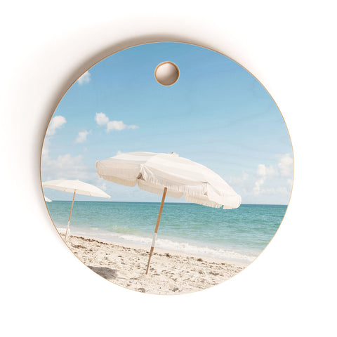 Bree Madden Miami Umbrella Cutting Board Round