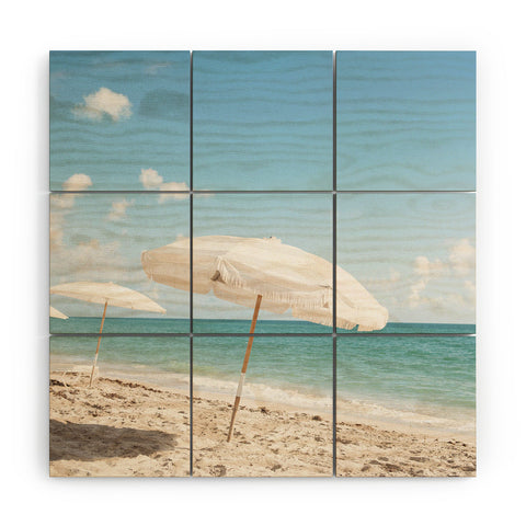 Bree Madden Miami Umbrella Wood Wall Mural