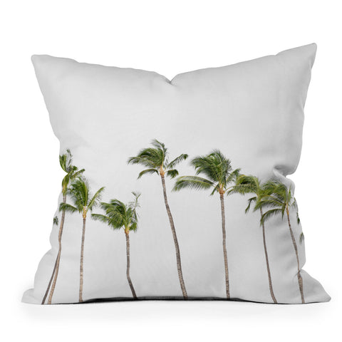 Bree Madden Minimal Palms Throw Pillow