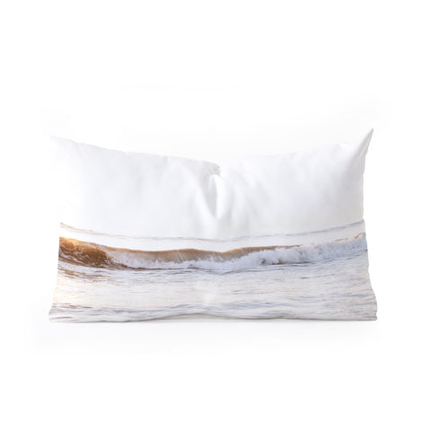 Bree Madden Minimalist Wave Oblong Throw Pillow