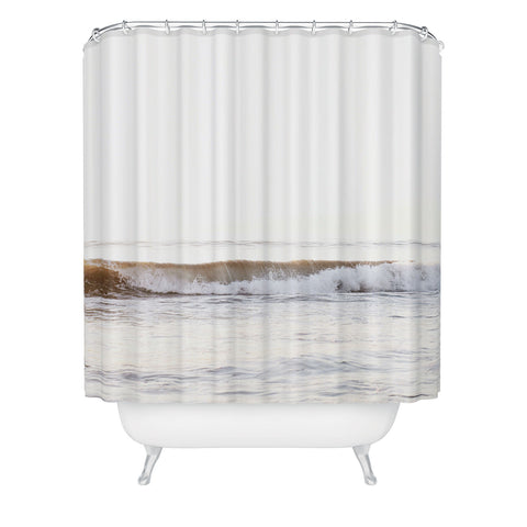 Bree Madden Minimalist Wave Shower Curtain