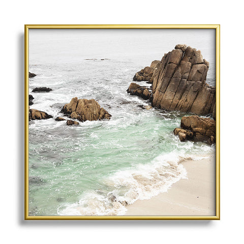 Bree Madden Monterey Square Metal Framed Art Print