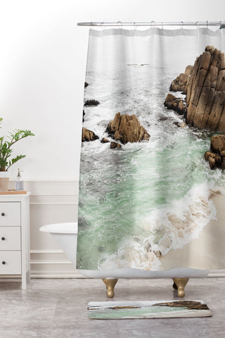 Bree Madden Monterey Shower Curtain And Mat