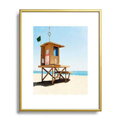 Bree Madden Newport Beach Metal Framed Art Print