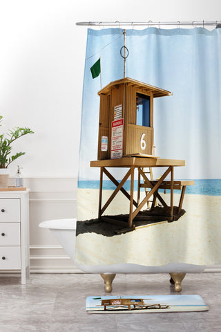 Bree Madden Newport Beach Shower Curtain And Mat