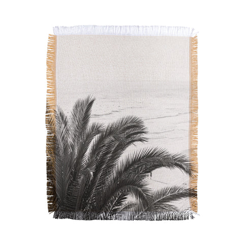Bree Madden Ocean Palm Throw Blanket