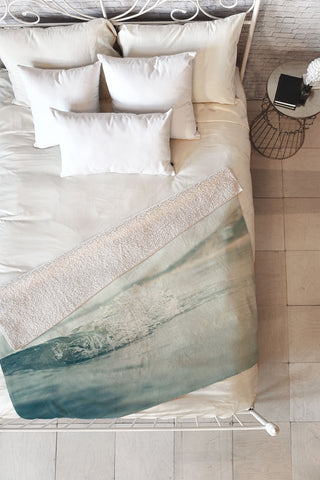 Bree Madden Ocean Wave Fleece Throw Blanket