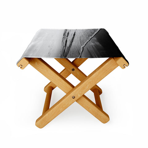 Bree Madden Ombre Black Folding Stool