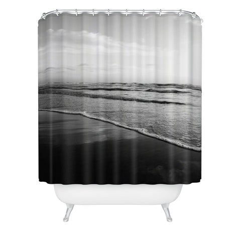 Bree Madden Ombre Black Shower Curtain