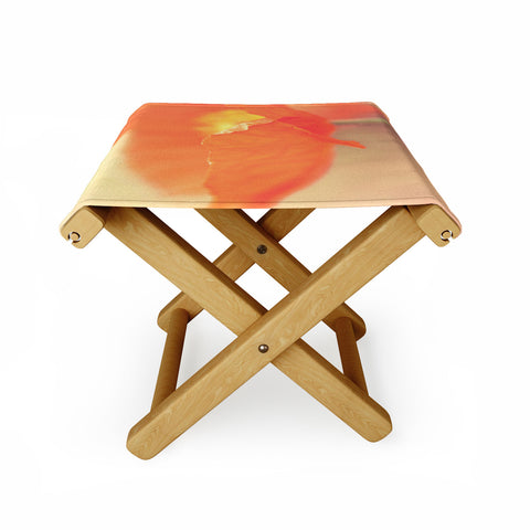 Bree Madden Orange Bloom Folding Stool