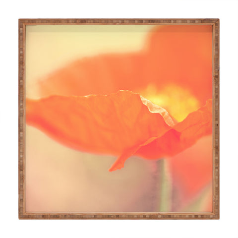 Bree Madden Orange Bloom Square Tray