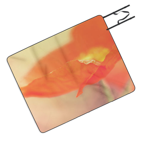 Bree Madden Orange Bloom Picnic Blanket