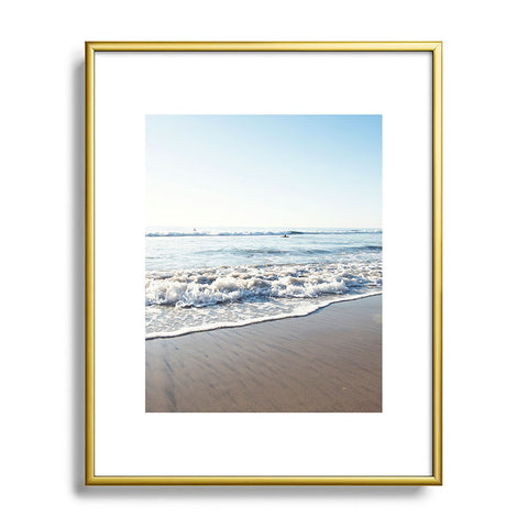 Bree Madden Paddle Out Metal Framed Art Print