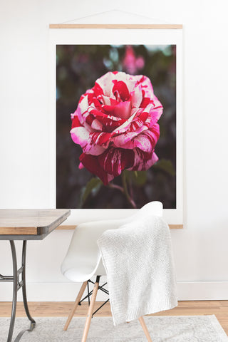 Bree Madden Painting Roses Red Art Print And Hanger