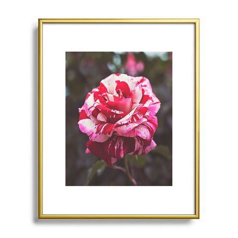 Bree Madden Painting Roses Red Metal Framed Art Print