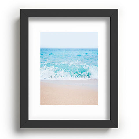 Bree Madden Pale Blue Sea Recessed Framing Rectangle