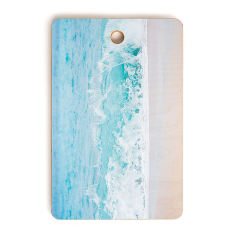 Bree Madden Pale Blue Sea Cutting Board Rectangle