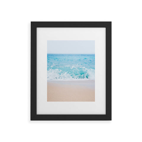 Bree Madden Pale Blue Sea Framed Art Print