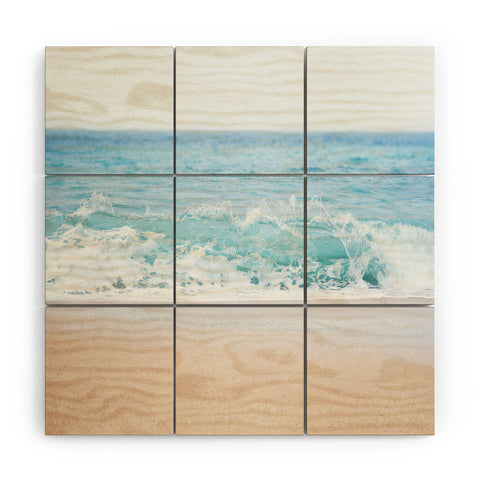 Bree Madden Pale Blue Sea Wood Wall Mural