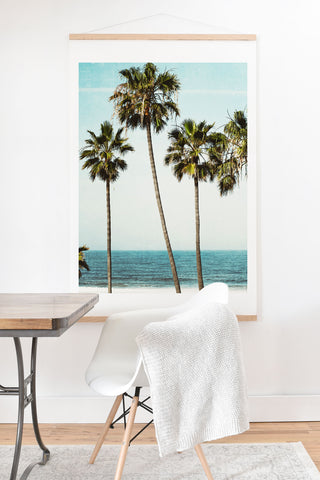 Bree Madden Palm Ocean Art Print And Hanger