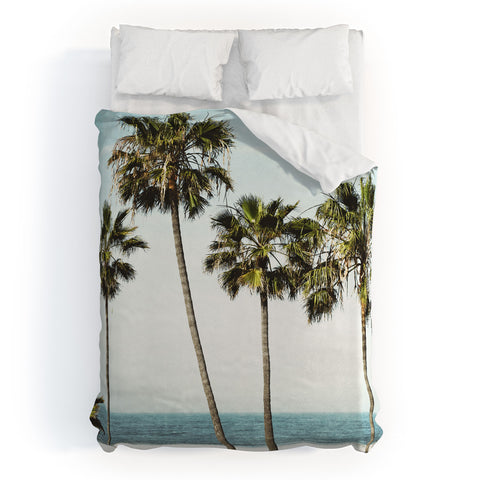 Bree Madden Palm Ocean Duvet Cover