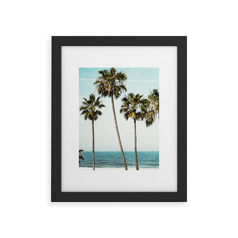 Bree Madden Palm Ocean Framed Art Print