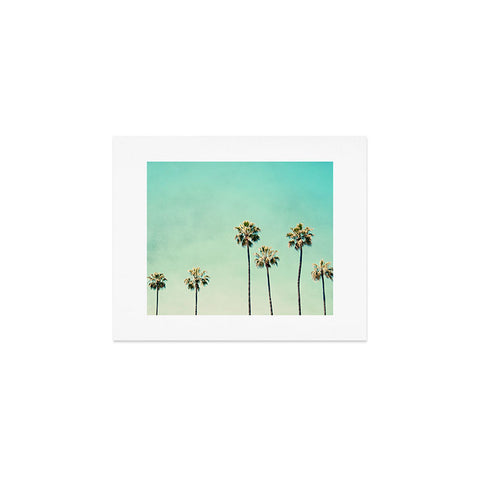 Bree Madden Palm Tree Ombre Art Print