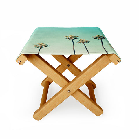 Bree Madden Palm Tree Ombre Folding Stool