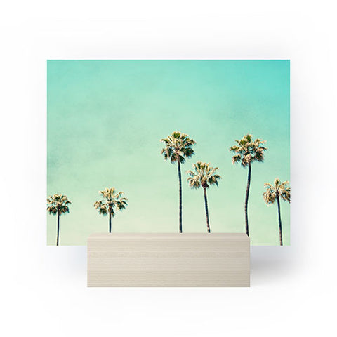 Bree Madden Palm Tree Ombre Mini Art Print
