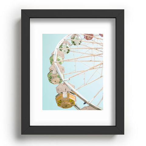Bree Madden Pastel Ferris Wheel Recessed Framing Rectangle