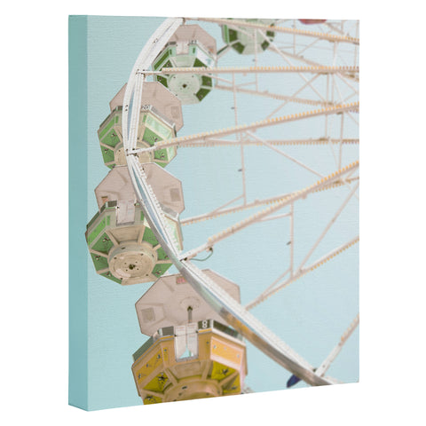 Bree Madden Pastel Ferris Wheel Art Canvas