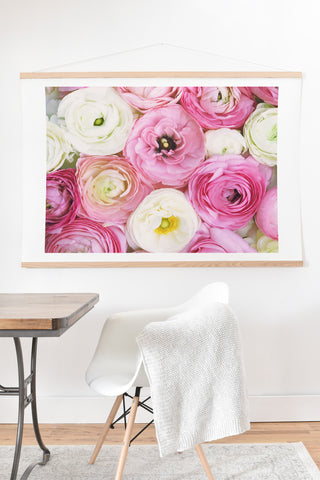 Bree Madden Pastel Floral Art Print And Hanger