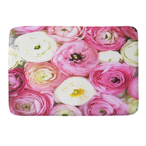 Bree Madden Pastel Floral Memory Foam Bath Mat