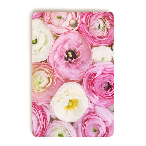 Bree Madden Pastel Floral Cutting Board Rectangle