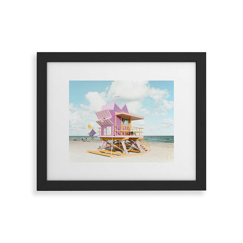 Bree Madden Pastel Miami Framed Art Print