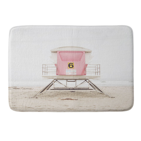 Bree Madden Pink Tower 6 Memory Foam Bath Mat