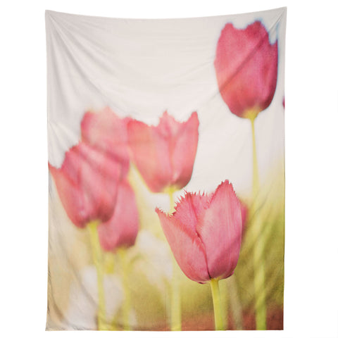 Bree Madden Pink Tulips Tapestry