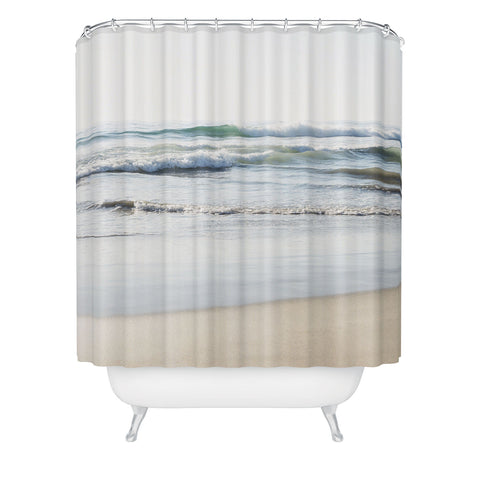 Bree Madden Ponto Waves Shower Curtain